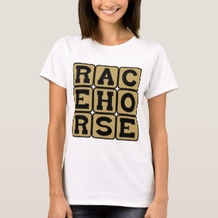 Racehorse, Equestrian Athlete T-Shirt