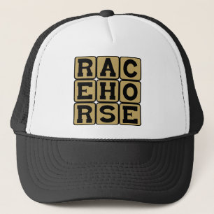 Racehorse, Equestrian Athlete Trucker Hat
