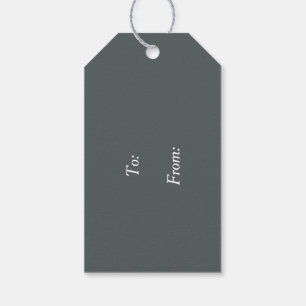 Racehorse With Jockey In Blue Gift Tag