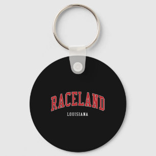 Raceland Louisiana College University Style  Key Ring