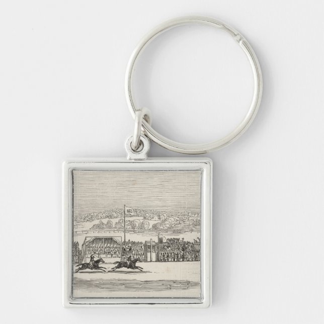 Races at Wheat Croft: Col. Thompson's 'Hamlet' Key Ring (Front)