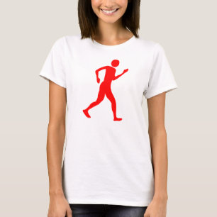 Racewalking - Red T-Shirt