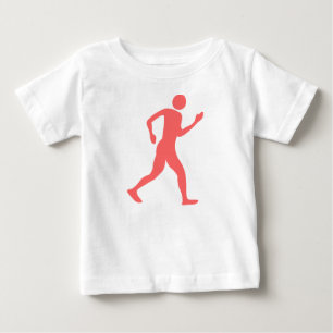 Racewalking - Tropical Pink Baby T-Shirt