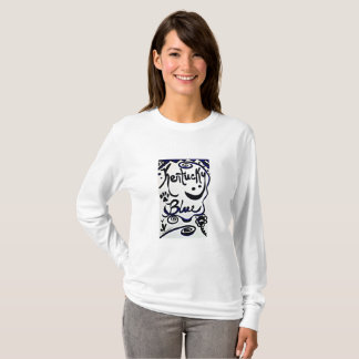 Rachel Doodle Art - Kentucky Blue T-Shirt