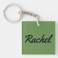 rachel from Orphan Black tv show, cursive script
