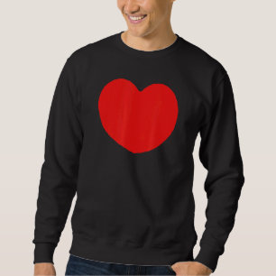 Rachel Has A Giant Big Red Heart Like Friends Tv P Sweatshirt