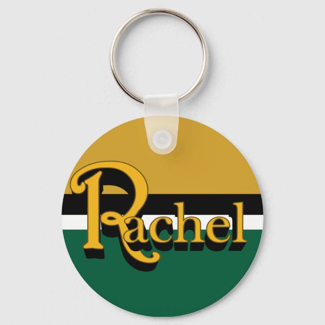 Rachel Keychain (Front)