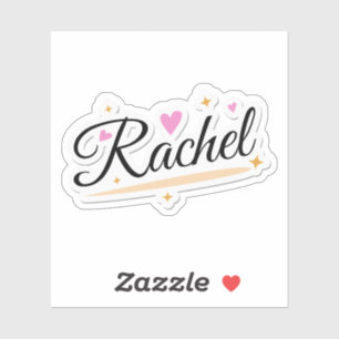 Rachel name cute design