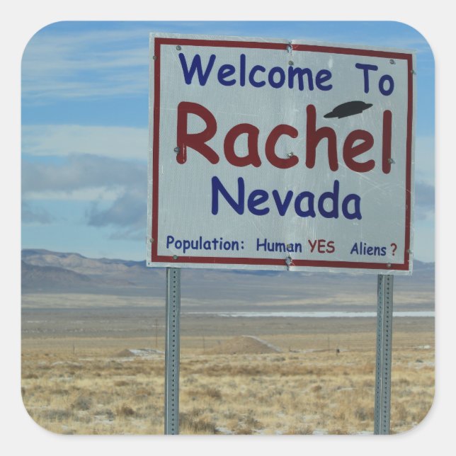 Rachel Nevada 3" Stickers - Set of 6 (Front)