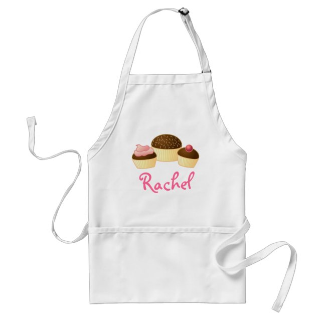 Rachel Personalised Cupcake Apron (Front)