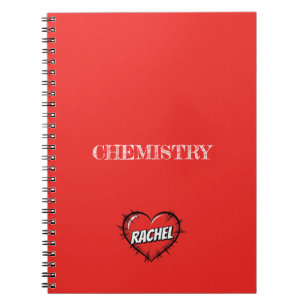 Rachel Red Notebook
