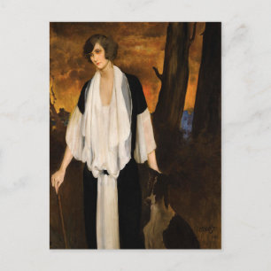 Rachel Strong by Léon Bakst 1924 Postcard