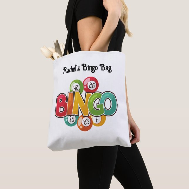 Rachel's Bingo Tote Bag (Close Up)