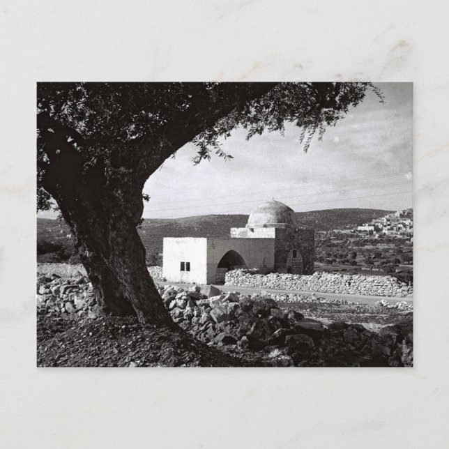 Rachel's Tomb in Bethlehem - Old photo Postcard (Front)