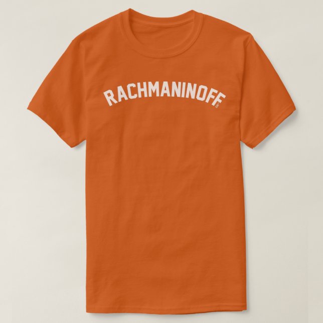 RACHMANINOFF EST  T-Shirt (Design Front)