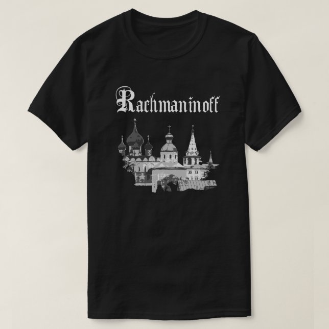 RACHMANINOFF T-Shirt (Design Front)