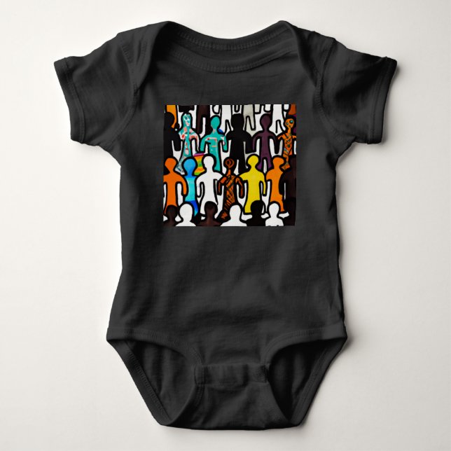 Racial Equality Collection Baby Bodysuit (Front)