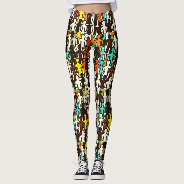 Racial Equality Collection Leggings (Front)