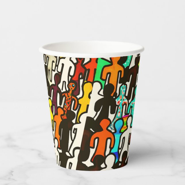Racial Equality Paper Cups (Front)