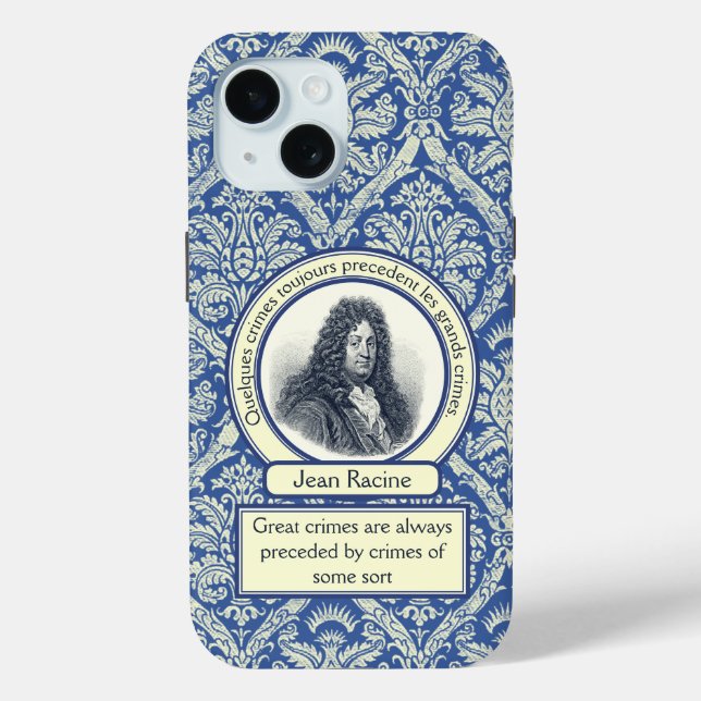 Racine's Great Criminal Case-Mate iPhone Case (Back)