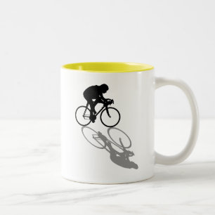 Racing Bike Cyclists Cycling Sports fan gift Two-Tone Coffee Mug