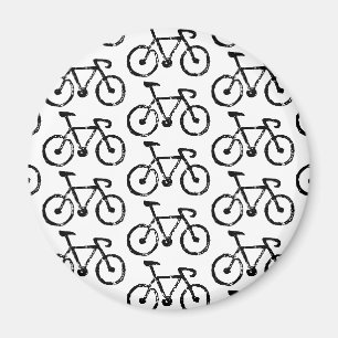 Racing Bike Print Magnet