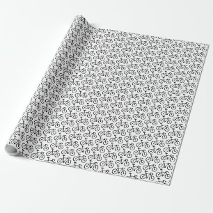 Racing Bike Print Wrapping Paper