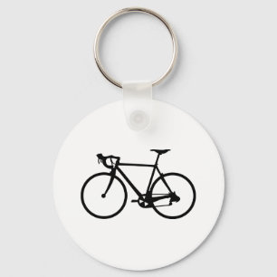 racing bike - racer bicycle key ring