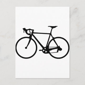 racing bike - racer bicycle postcard