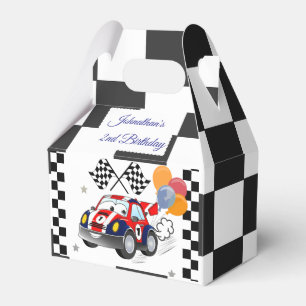 Racing Birthday Favour Boxes   Fast One & Two Fast