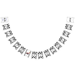 Racing Birthday Party   Fast One & Two fast Bunting