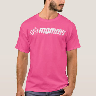 Racing Birthday Party Matching Family Pit Crew Mum T-Shirt