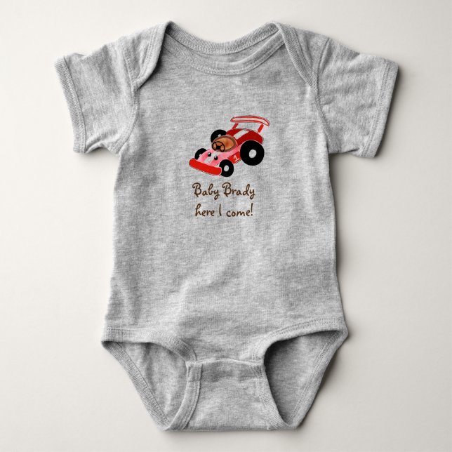 Racing car bodysuit (Front)