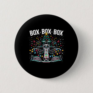 Racing Car Box Box Box Radio Call Fun Christmas Tr 6 Cm Round Badge