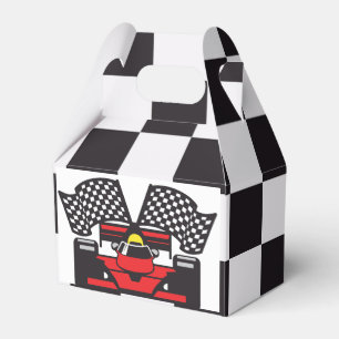Racing Car Design Party Favour Box