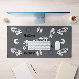 Racing car Desk Mat