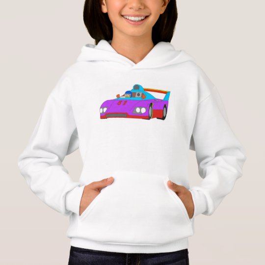 Racing car hoodie