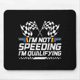 Racing Car Not Speeding Im Qualifying Race Mouse Mat