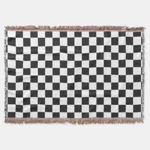 Racing Car Pattern + your background colour Throw Blanket