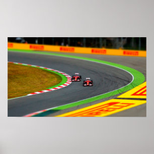 Racing Cars Poster