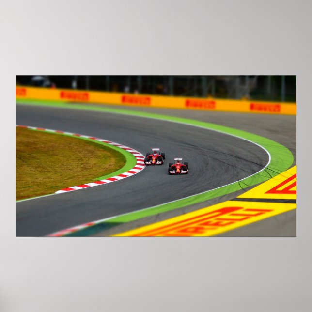 Racing Cars Poster (Front)