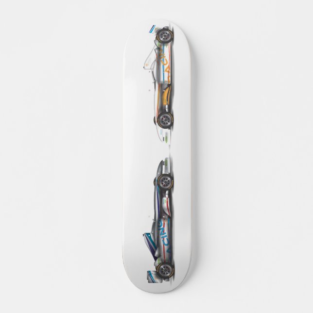 Racing Cars Skateboard (Front)