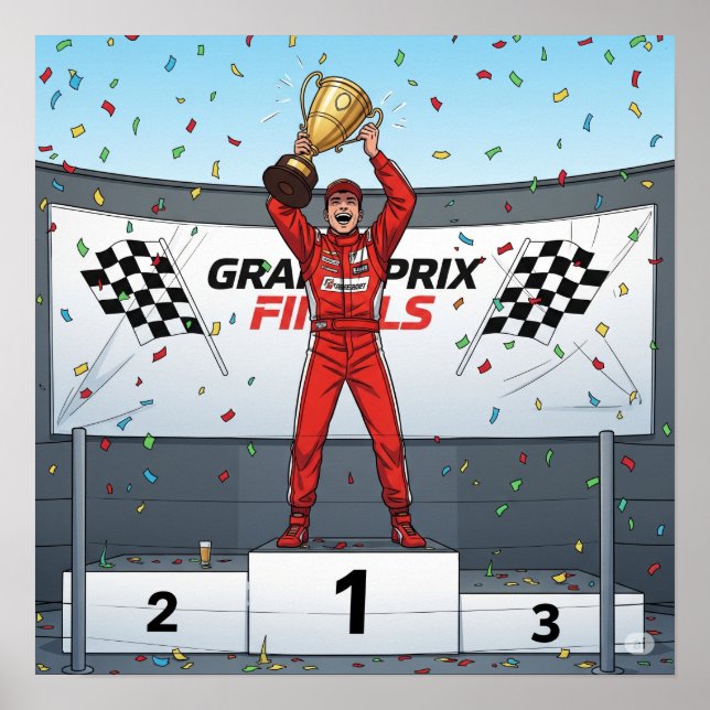 Racing Champion Poster (Front)