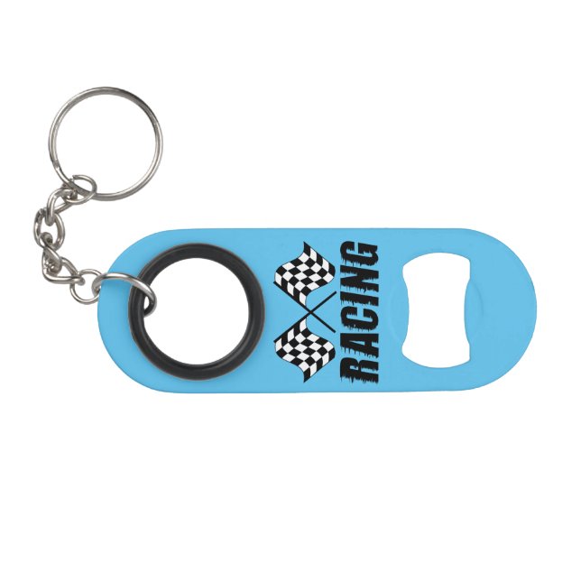 Racing Flag Bottle Opener (Front (Horizontal))