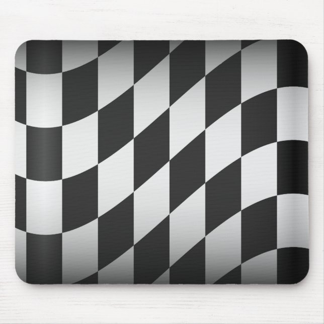 Racing Flag Mouse Mat (Front)