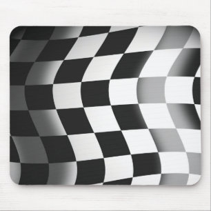 Racing Flag Mouse Mat