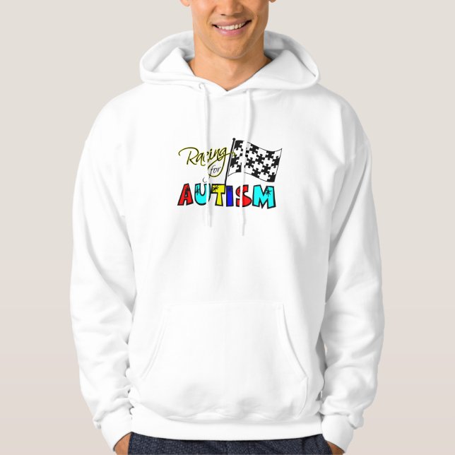 Racing for Autism Hoodie (Front)