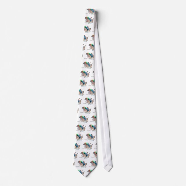 Racing for the Crown Tie (Front)
