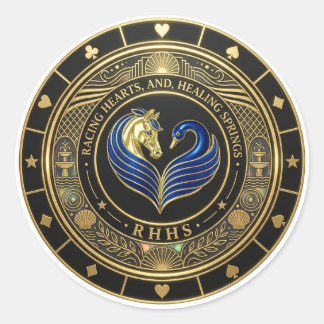 Racing Hearts and Healing Springs - Sticker