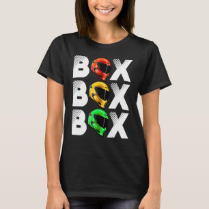 Racing Helmet Motorcycle Racing Car Box Box Box Pi T-Shirt